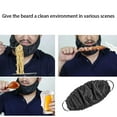 thumbnail image 5 of Visland Mens Beard Bandana , Beard Rag Beard Bib Bonnet Facial Apron Caps Beard Guard Cover, 5 of 8