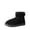 BLACK, variant on Snow Boots for Women Genuine Suede Faux Fur Lining Water Resistant Anti-Slip Warm Winter Booties Slip On Memory Foam Comfort Ankle Boots FuzzyClassicⅡLow Boots
