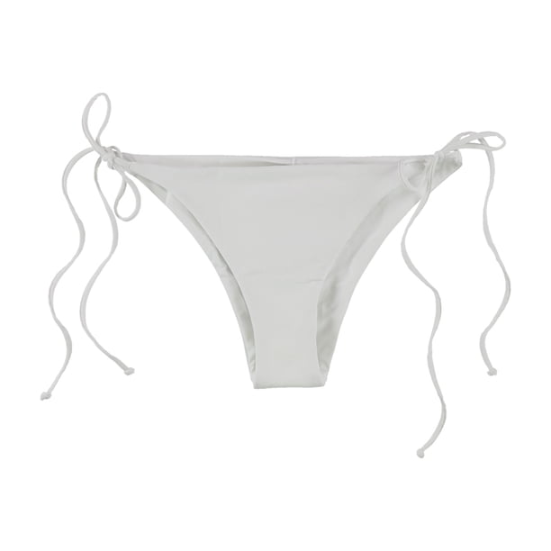 Tavik Womens Jax Side Tie Swim Mix N Match Bikini Bottom ribbedwhite M