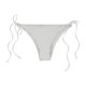 thumbnail image 1 of Tavik Womens Jax Side Tie Swim Mix N Match Bikini Bottom ribbedwhite M, 1 of 2