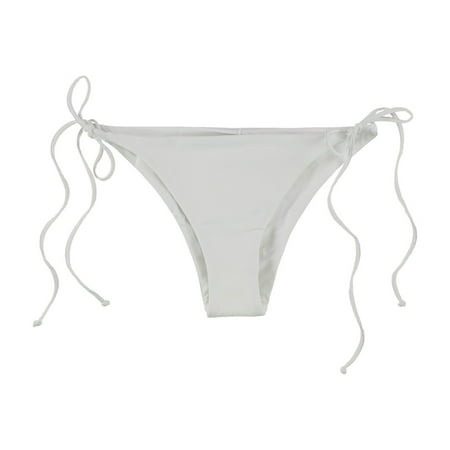 Tavik Womens Jax Side Tie Swim Mix N Match Bikini Bottom  White  Medium