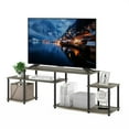 thumbnail image 5 of Pemberly Row Turn-N-Tube Handel TV Stand for TV up to 55" in French Oak/Black, 5 of 6