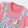 thumbnail image 6 of ATORRE Girls Ruffle Sleeve Tank Dress Summer Cute Floral Print Round Neck Cotton Beach Dresses Lightweight Comfortable Sundress 2026 Pink B 6-7 Years, 6 of 8