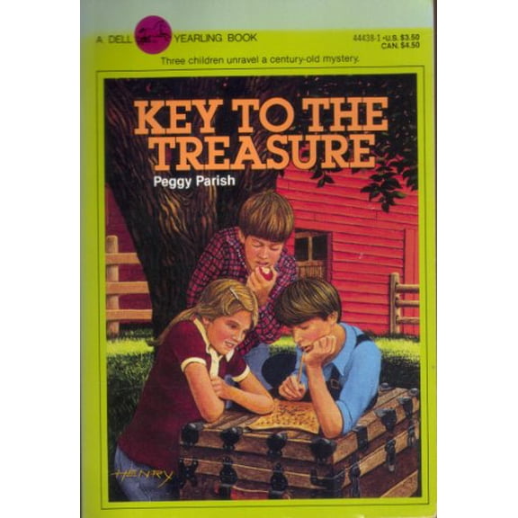 Pre-Owned Key to the Treasure, 9780440444381, 0440444381, Paperback, Early printing edition