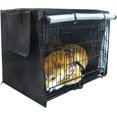 thumbnail image 1 of Tapas duraderas de nicho para mascotas a prueba de viento para jaulas metálicas interiores y exteriores (xs: 63,5 x 48 x 50,8 cm, negro) ) Zefei Wu 9024735024873, 1 of 5