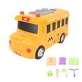 thumbnail image 2 of Autobús Escolar Con Volante, Simulación De Aprendizaje, Autobús Escolar, Educación Temprana Para Niños, 2 of 7