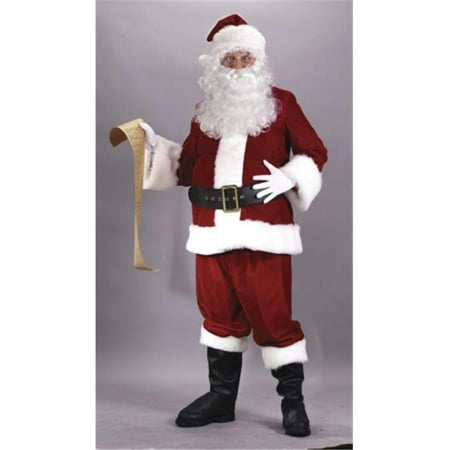 Costumes For All Occasions Fw7545 Santa Suit Ultra Velvet Xxl