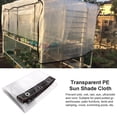 thumbnail image 2 of Bâche Transparente Imperméable avec Œillets Couverture de Plante en PVC pour Patio, 2 of 5