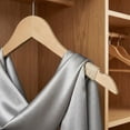 thumbnail image 5 of Unique Bargains 2Pcs Wood Rope Nonslip Hangers Natural 15x0.5in, 5 of 6