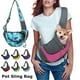 thumbnail image 2 of Portador de cachorros S/L para viajes al aire libre, bolso de hombro para perros, bolso de malla Oxford de un solo cabestrillo, bolso de mano cómodo, bolso transpirable para gatos Tan Jianjun unisex, 2 of 2