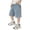 @@-0-Light Blue477, variant on WOYY Boys Relaxed Fit Jean Shorts Summer Casual Elastic Waist Denim Shorts, Sizes 4-14