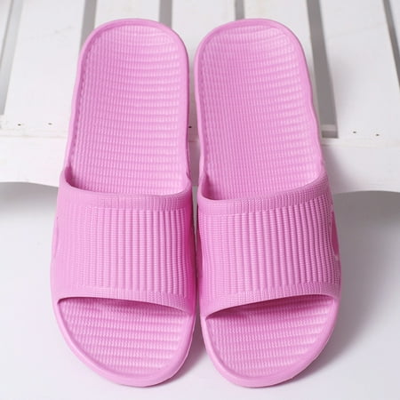 

YOHOME Clearance Gift！Portable Bathroom Slippers Women S Shoes Pink 38-39