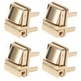 thumbnail image 4 of Bag Fastener, Alloy Material Classic Design Purse Lock DIY Making  For Leather Bags, 4 of 8