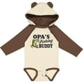 thumbnail image 3 of Inktastic Opa's Fishing Buddy Boys Long Sleeve Baby Bodysuit, 3 of 5