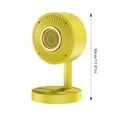 Household Heater Folding Portable Fan Electric Heater Fast Heating