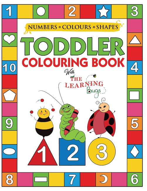 Letters etc Early learning Sticker and Colouring Books by Orchard Toys Number 