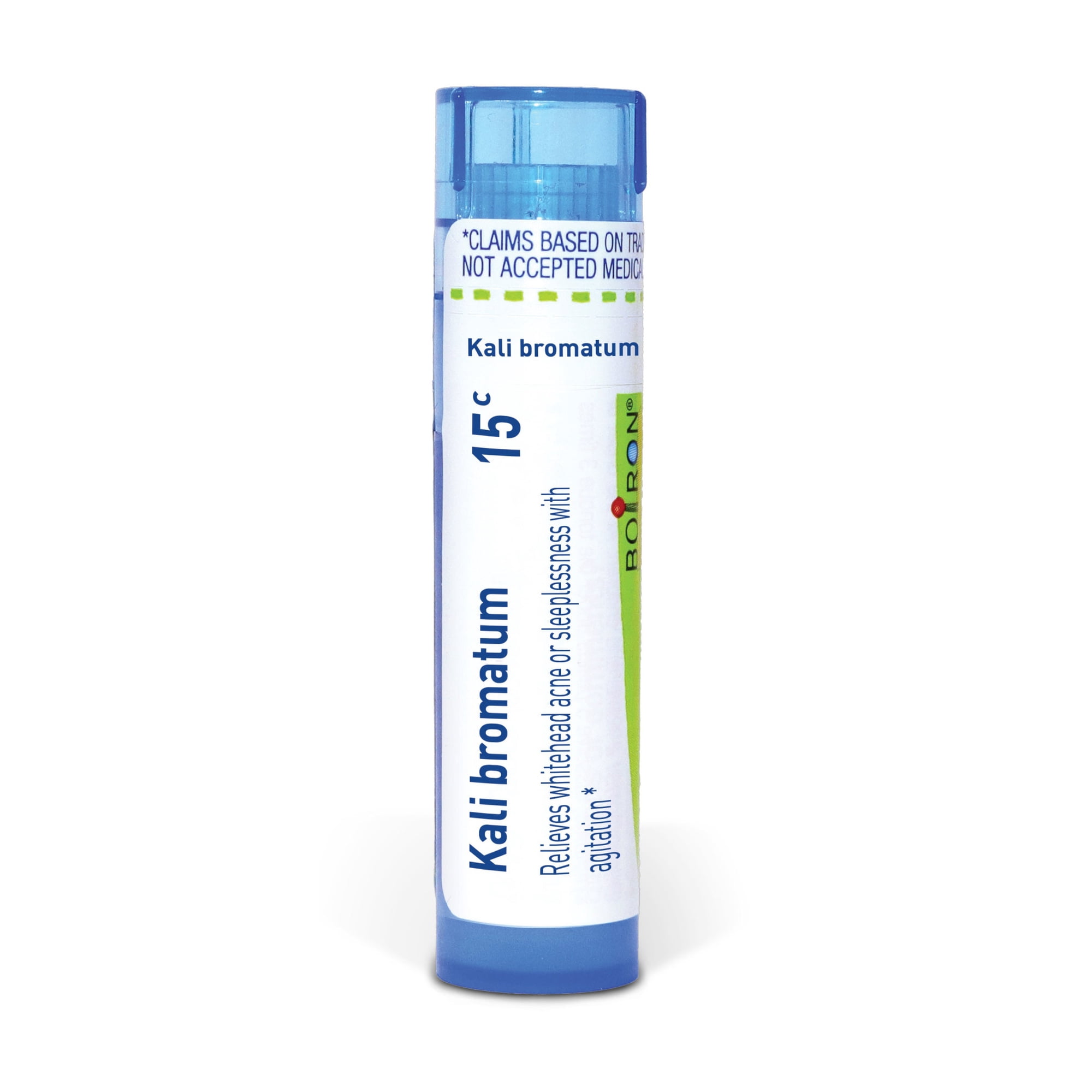 Boiron Kali Bromatum 15C, Homeopathic Medicine for Sleeplessness With Agitation, 80 Pellets
