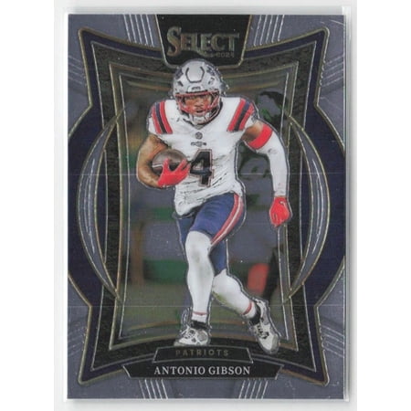 2024 Panini Select #7 Antonio Gibson Silver Prizm New England Patriots Football Card