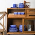 thumbnail image 6 of Open Box Stone Lain Constance 16-Piece Dinnerware Set Porcelain, Blue, 6 of 7