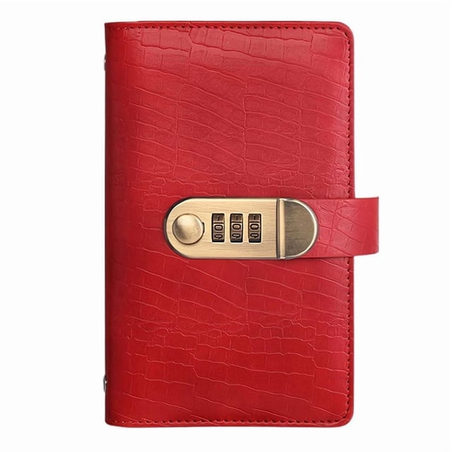 pstuiky Cash Saving Binder with Password Lock 100 Envelope Savings Challenge Compact Budget Organizer Expense Tracker Cash Management Money Planning for Finance Goal