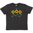 thumbnail image 3 of Inktastic Sunflower Garden and Bird Youth T-Shirt, 3 of 5