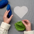 thumbnail image 4 of DEEPCRAFF 6Pcs Plastic Mesh Sheets in White for Craft Mesh Canvas and Heart Embroidery Projects, 4 of 6