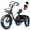 Black, variant on ESKUTE T300 Pro Electric Tricycle for Adults, E Trike,998.4Wh Battery, 20" x 4.0" Fat Tires, Foldable 3 Wheel Electric Bike, White with Oversized Seat, UL2849
