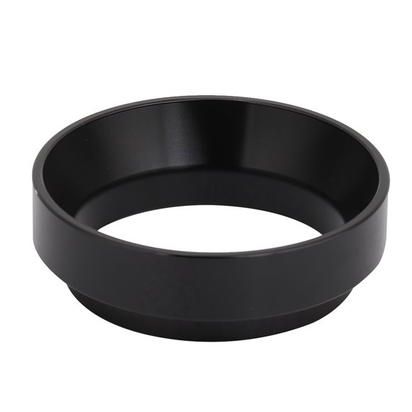 Anneau de Dosage - Anneau de Dosage Universel en Aluminium Portable 58mm Entonnoir de Remplacement Accessoire de Cafetière (Noir)