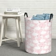 thumbnail image 7 of KLL Swan1 Waterproof Foldable Laundry Hamper Bucket with Handles for Storage Bin,Kids Room,Home Organizer (Small ), 7 of 7