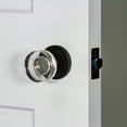 thumbnail image 5 of Viaggio Clomlnclc_Prv_234 Motivo Solid Brass Privacy Door Knob Set - Chrome, 5 of 7