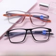 thumbnail image 1 of Gafas de lectura con protección para los ojos, antiluz azul, para personas de mediana edad y mayores que leen en línea, deportivas, antideslizantes, de alta definición, para presbicia, 1 of 5