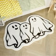 thumbnail image 4 of Tapis de Salle de Bain Halloween Design Citrouille Non-Décoratif pour Maison Festive, 4 of 5
