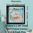 thumbnail image 2 of Tasse Verre 10x10 Black Shadow Box Frame (2-Pack) - Ready to Hang Shadowbox Picture Display, 2 of 6