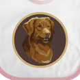 thumbnail image 4 of Inktastic Nova Scotia Duck Tolling Retriever Dog Boys or Girls Baby Bib, 4 of 4