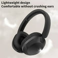 thumbnail image 2 of Ywuzuh Wireless Headphones with Microphone 70h Playtime, Foldable Headphones with Hifi Audio for Travel, Home Office, 2 of 7