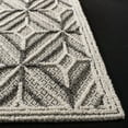 thumbnail image 7 of SAFAVIEH Trace Gervase Geometric Diamonds Wool Area Rug, Grey/Black, 8' x 10', 7 of 7