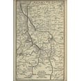 thumbnail image 1 of 24"x36" Gallery Poster, 1893 Poor's Louisville, New Albany and Chicago Railway, 1 of 1