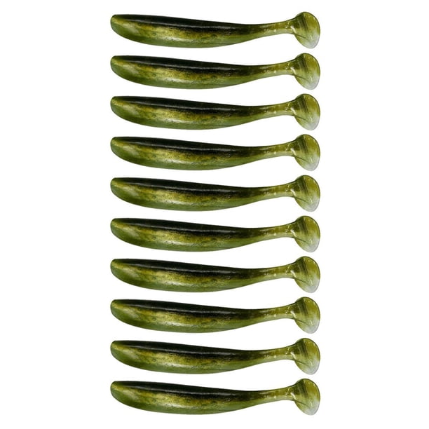 10 9cm 4.2g 2g Bionic Mandarin Fish Señuelos de pesca Artificial Soft 10x Bait Hugtrwg Para estrenar