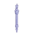 thumbnail image 5 of Adult Sex Toy Bundle of Flirt Finger Butterfly, Finger Vibrator, Pink and Icon Brands Glass Menagerie Unicorn Dildo - Purple, 5 of 5