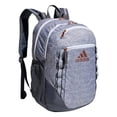thumbnail image 1 of adidas Excel 6 Backpack, Jersey Grey/Onix Grey/Rose Gold, One Size, 1 of 5