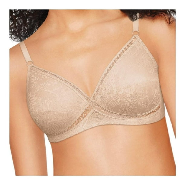 Brasier Hanes Intima para Mujer Sin Varillas Café Talla 40B