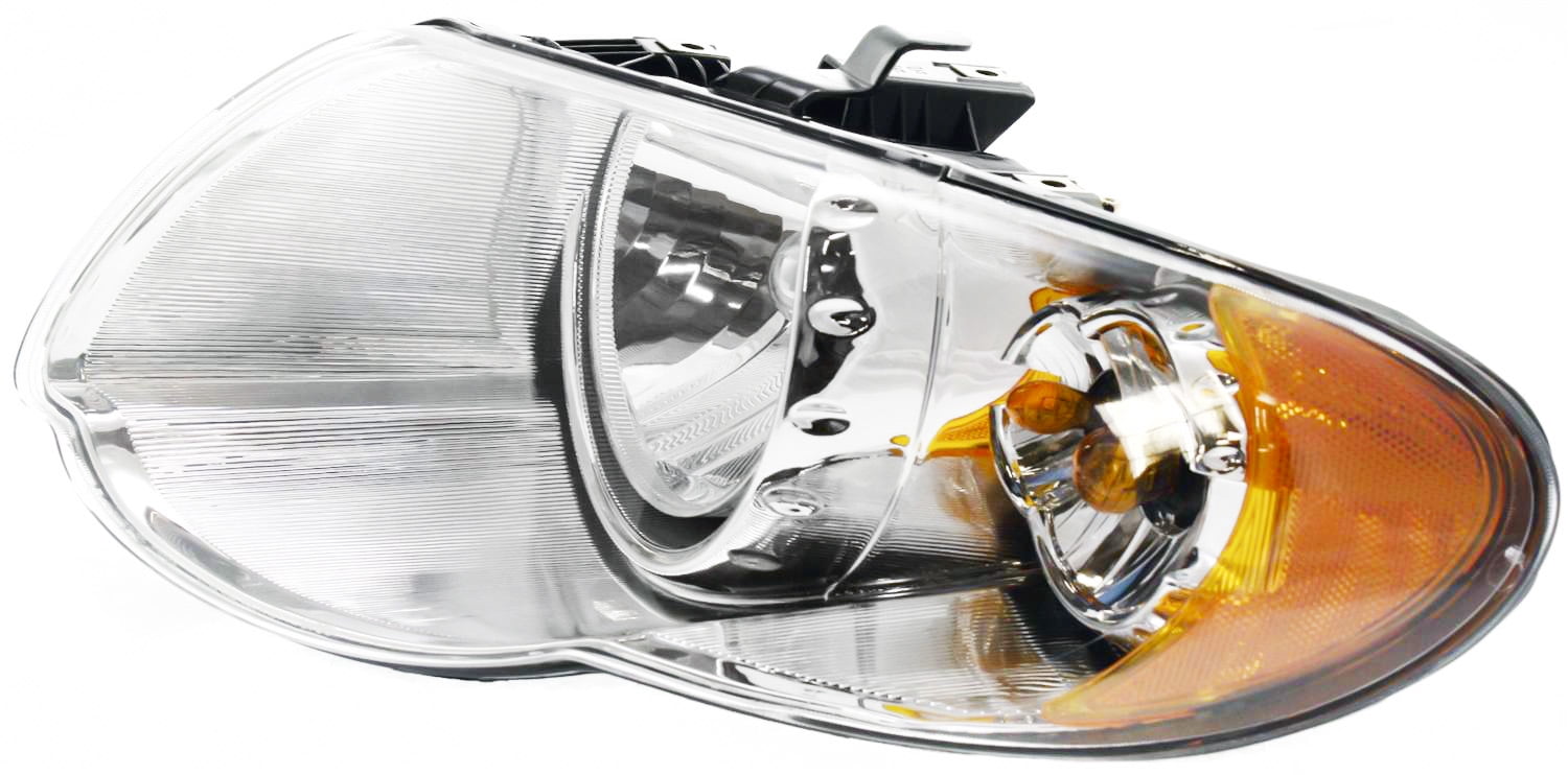 Headlight Compatible With 2005-2007 Chrysler Town and Country Left Driver Halogen With bulb(s)
