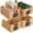 Natural, variant on Best Choice Products Set of 4 12in Woven Water Hyacinth Pantry Baskets w/ Chalkboard Label, Chalk Marker - Natural