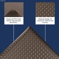 thumbnail image 3 of Notrax 419 Diamond Sof-Tred™ with Dyna-Shield® 3' x 4' x 1/2" Anti Fatigue Mat, Slip Resistant Diamond Textured Surface, Ideal for Industrial and Commercial Workplaces, Black, 419S0034BL CA3, 3 of 3
