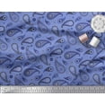 thumbnail image 3 of Soimoi Cotton Poplin Fabric Floral & Paisley Print Fabric by The Yard 42 Inch Wide, 3 of 3