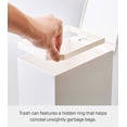 thumbnail image 4 of Yamazaki Home  Step Trash Can, ABS Plastic White, 4 of 7
