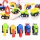 thumbnail image 2 of XIANXIAN - Coches de juguete de construcción para niños de 3, 4 y 5 años, minivehículos de tracción trasera, excavadora, camión, tractor, suministros para fiestas, regalo de cumpleaños, 2 of 6
