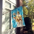 thumbnail image 2 of Yorkie Yorkshier Terrier Winter House Flag, 2 of 4