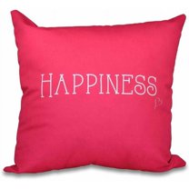 Simply Daisy 16" x 16" Happiness Word Print Pillow