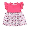 thumbnail image 4 of AlevRam 6 Pack 18 inch Doll Clothes Set – Summer Dress Outfit for 18 inch Dolls with Bunny and Cat Swimsuits, Unicorn Rompers, Bird Cloud and Floral Print Dresses – Fits for 18 inch Dolls, 4 of 7